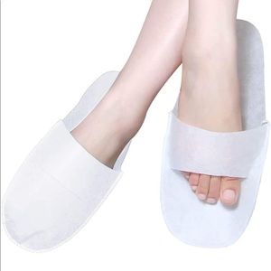 Disposable Pedicure Treatment, Slipper-like Shape Foot Protector for Pedicure
